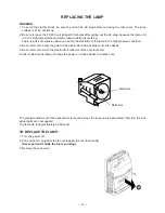 Предварительный просмотр 20 страницы Casio FV-600P Service Manual & Parts List