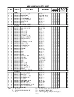 Предварительный просмотр 48 страницы Casio FV-600P Service Manual & Parts List