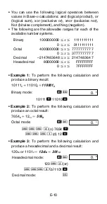 Preview for 12 page of Casio FX 115MS - Plus Scientific Calculator User Manual