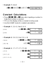 Preview for 8 page of Casio FX 260 - Solar Scientific Calculator User Manual