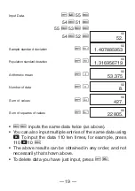 Preview for 21 page of Casio FX 260 - Solar Scientific Calculator User Manual