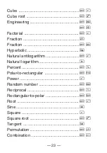 Preview for 25 page of Casio FX 260 - Solar Scientific Calculator User Manual