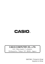 Preview for 38 page of Casio FX 260 - Solar Scientific Calculator User Manual