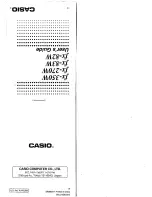 Preview for 1 page of Casio FX-270W PLUS User Manual