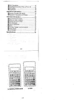 Preview for 5 page of Casio FX-270W PLUS User Manual