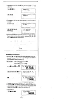 Preview for 7 page of Casio FX-270W PLUS User Manual