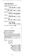 Preview for 10 page of Casio FX-270W PLUS User Manual