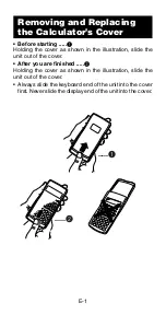 Preview for 3 page of Casio FX 300 MS User Manual