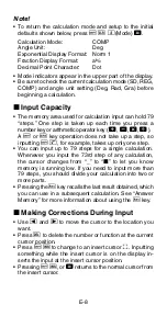 Preview for 10 page of Casio FX 300 MS User Manual