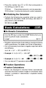 Preview for 13 page of Casio FX 300 MS User Manual