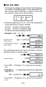 Preview for 17 page of Casio FX 300 MS User Manual