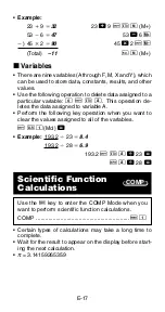 Preview for 19 page of Casio FX 300 MS User Manual