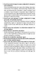 Preview for 5 page of Casio fx-300W User Manual