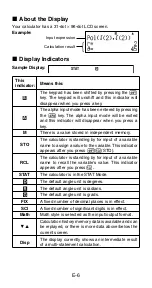 Preview for 8 page of Casio fx-350ES User Manual