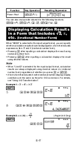 Предварительный просмотр 19 страницы Casio fx-500ES User Manual