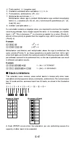 Предварительный просмотр 49 страницы Casio fx-500ES User Manual