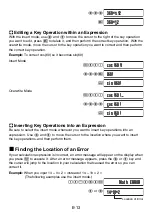 Preview for 14 page of Casio fx-50F User Manual