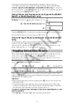 Preview for 11 page of Casio fx-570AR X User Manual