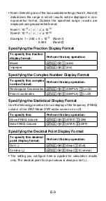 Preview for 11 page of Casio fx-570ES User Manual