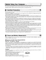 Preview for 6 page of Casio FX-603P Instruction Manual