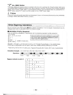 Preview for 20 page of Casio FX-603P Instruction Manual