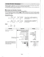 Preview for 36 page of Casio FX-603P Instruction Manual