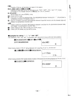 Preview for 38 page of Casio FX-603P Instruction Manual