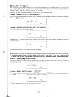 Preview for 63 page of Casio FX-603P Instruction Manual