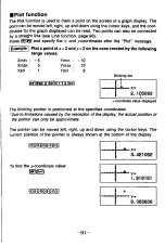 Preview for 91 page of Casio FX-6300G Owner'S Manual