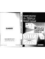 Preview for 1 page of Casio FX-7700GE Owner'S Manual