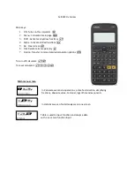 Preview for 2 page of Casio fx-82EX Booklet