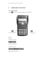 Предварительный просмотр 13 страницы Casio fx-82MS Manual Book