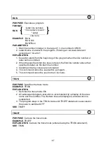 Предварительный просмотр 47 страницы Casio FX-890P Owner'S Manual