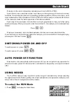 Preview for 6 page of Casio FX-9750GII - SOFTWARE VERSION 2-00 Quick Start Manual