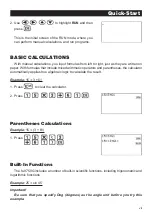 Preview for 7 page of Casio FX-9750GII - SOFTWARE VERSION 2-00 Quick Start Manual