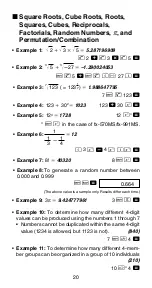 Preview for 22 page of Casio fx 991MS - Scientific Display Calculator User Manual