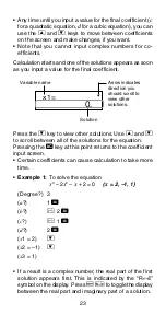 Preview for 25 page of Casio fx 991MS - Scientific Display Calculator User Manual