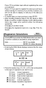 Preview for 30 page of Casio fx 991MS - Scientific Display Calculator User Manual