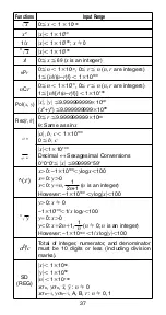 Preview for 39 page of Casio fx 991MS - Scientific Display Calculator User Manual