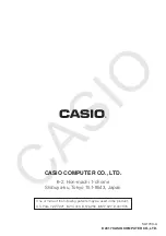 Preview for 18 page of Casio fx-CG50 Hardware User'S Manual