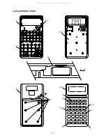 Предварительный просмотр 10 страницы Casio FX-D400 Service Manual And Parts List