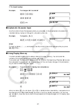 Preview for 20 page of Casio fx-FD10 Pro User Manual