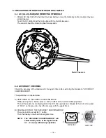 Preview for 20 page of Casio G-011D Service Manual & Parts List