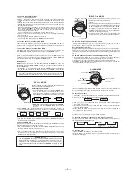 Preview for 4 page of Casio G-2400 Service Manual & Parts List