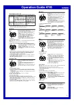 Preview for 3 page of Casio G-Shock AWG-100 Operation Manual