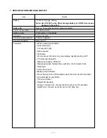 Preview for 3 page of Casio G-SHOCK GW-1501B Service Manual & Parts List