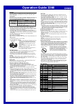 Preview for 5 page of Casio G-Shock GW1400DA-1AV Operation Manual