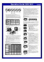 Предварительный просмотр 2 страницы Casio G-Shock GW800-1V Operation Manual