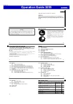 Предварительный просмотр 1 страницы Casio GDF100-1A Operation Manual