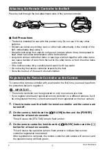 Предварительный просмотр 7 страницы Casio GEC-1 User Manual